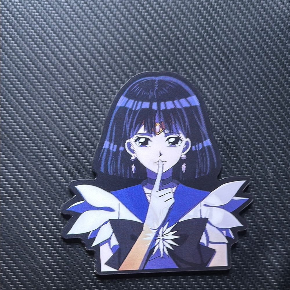 Sailor moon sailor Saturn 3d motion sticker